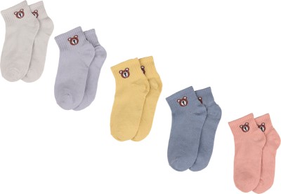 Blackjurab Baby Boys & Baby Girls Ankle Length(Pack of 5)