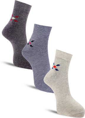 Dollar Men Solid Ankle Length(Pack of 3)