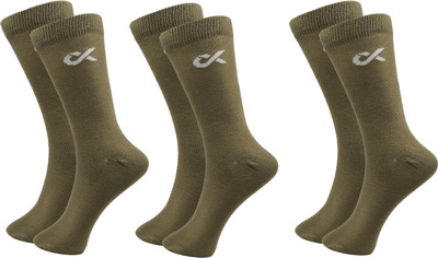XJARVIS Men Solid Calf Length(Pack of 3)