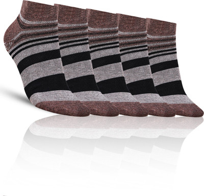 Dollar Men Striped Ankle Length(Pack of 5)
