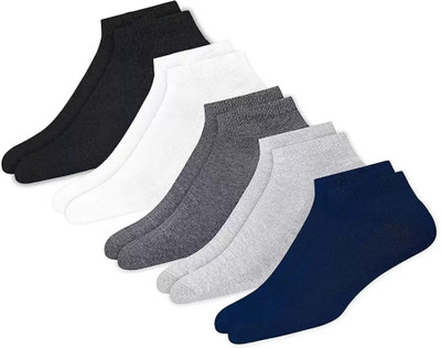 Tahiro Men Solid Ankle Length(Pack of 5)