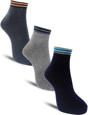 Dollar Men Solid Ankle Length(Pack of 3)