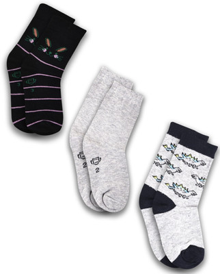 Dollar Boys & Girls Self Design Ankle Length(Pack of 3)