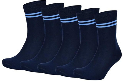 VKXPCHI Boys & Girls Solid Calf Length(Pack of 6)