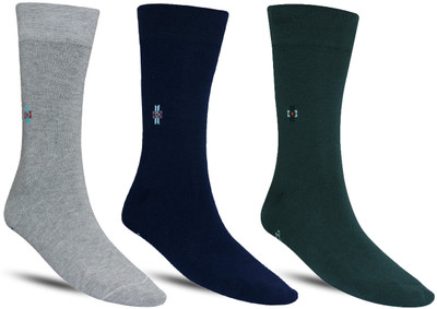 Dollar Men Solid Calf Length(Pack of 3)