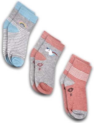 Dollar Baby Boys & Baby Girls Self Design Ankle Length(Pack of 3)