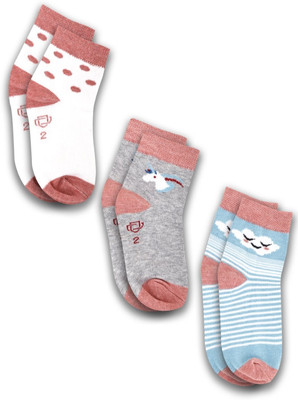 Dollar Baby Boys & Baby Girls Self Design Ankle Length(Pack of 3)