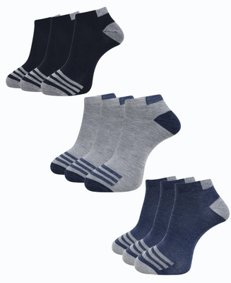 Dollar Men Self Design Ankle Length(Pack of 9)