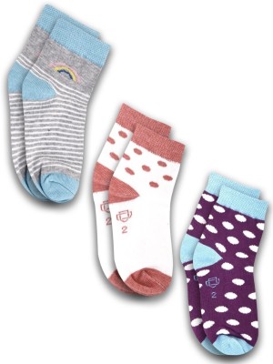 Dollar Baby Boys & Baby Girls Self Design Ankle Length(Pack of 3)