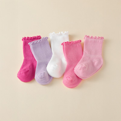 MOMISY Baby Boys & Baby Girls Ankle Length(Pack of 5)