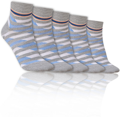 Dollar Men Striped Ankle Length(Pack of 5)