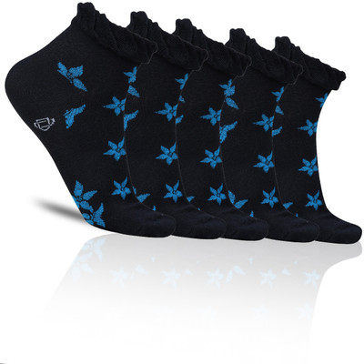 Dollar Women Self Design Ankle Length(Pack of 5)