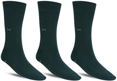 Dollar Men Solid Mid-Calf/Crew(Pack of 3)