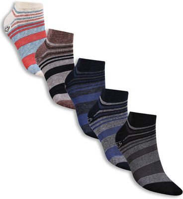 Dollar Men Striped Ankle Length(Pack of 5)