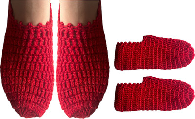 KnittingKnots Women Woven Ankle Length
