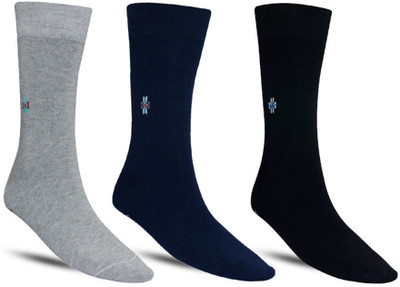Dollar Men Solid Calf Length(Pack of 3)