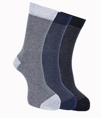 Force NXT Men Self Design Calf Length(Pack of 3)