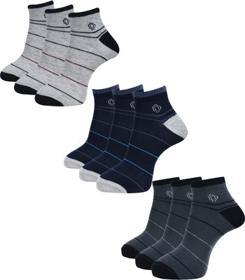 Dollar Men Self Design Ankle Length(Pack of 9)