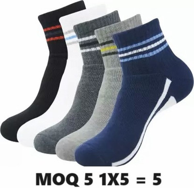 Men & Women Solid, Striped, Self Design Ankle Length