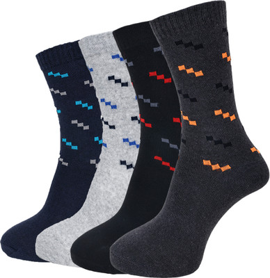 Dollar Men Calf Length(Pack of 4)
