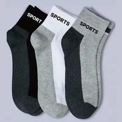 KALKA HOSIERY Men Printed Ankle Length(Pack of 3)