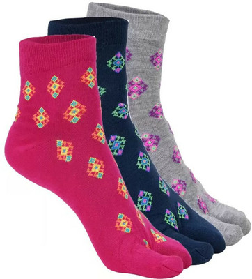 Cavenders Women Printed, Self Design Ankle Length(Pack of 3)