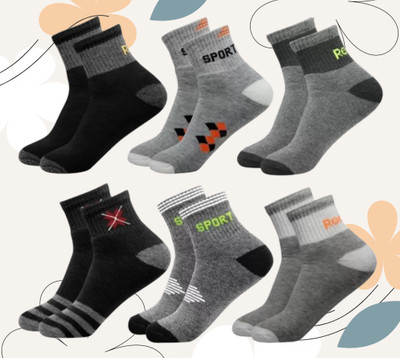 MJE Unisex Solid Ankle Length