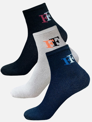 FIMS Men & Women Ankle Length(Pack of 3)