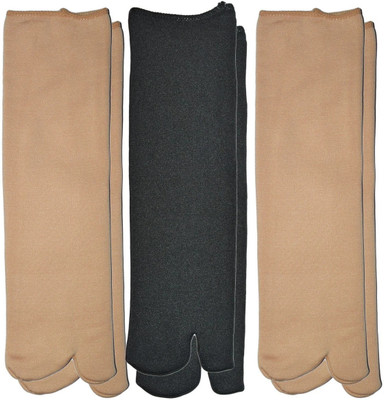 ME Stores Women Solid Ankle Length(Pack of 6)