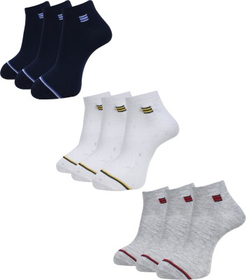 Dollar Men Self Design Ankle Length(Pack of 9)