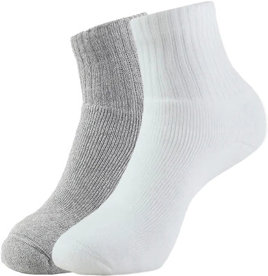 XOALT Unisex Solid Ankle Length(Pack of 2)