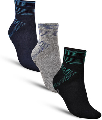 Dollar Men Solid Ankle Length(Pack of 3)