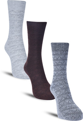 Dollar Men Self Design Calf Length(Pack of 3)