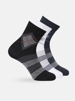 Mast & Harbour Men Argyle Ankle Length(Pack of 3)