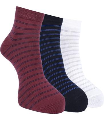 Force NXT Men Self Design Ankle Length(Pack of 3)