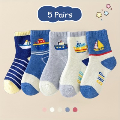 SYGA Baby Boys & Baby Girls Ankle Length(Pack of 5)