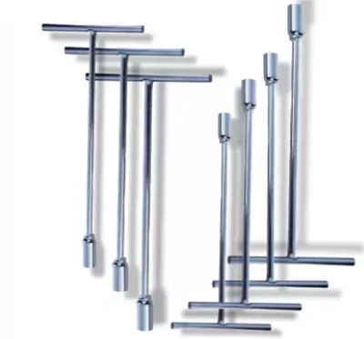 GrabMoor TCL-01F STEEL T SPANNER - 8MM, 10MM, 11MM, 12MM, 13MM, 14MM, 15MM I EASY TO USE. Socket Set(Pack of 7)