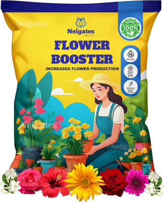 Nelgates Flower Booster Fertilizer for all Plants Fertilizer(15 kg, Powder)