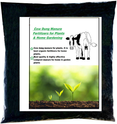 CACTUS VARIETIES Cow Dung Manure for Plants Manure, Fertilizer(1 kg, Powder)