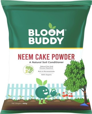 Bloom Buddy Neem cake Powder Organic Fertilizer Soil conditioner for plants (450 Grams) Fertilizer(450 g, Powder)