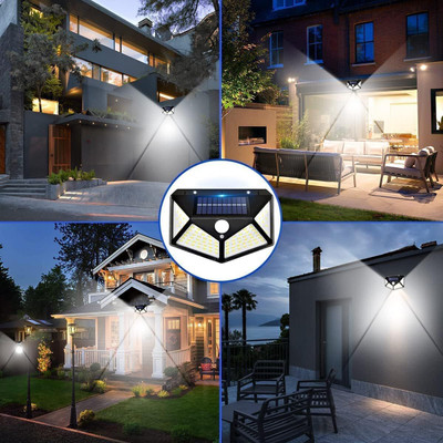 Xydrozen Solar Light Set(Wall Mounted Pack of 1)