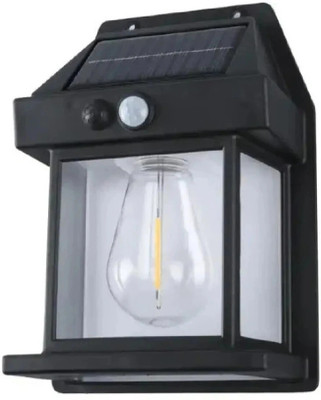 SPARKWORLD Solar Wall Bulb, Lamp Solar Light Set(Wall Mounted Pack of 1)