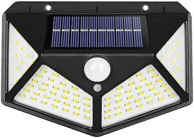 VIGIL LED Bright Outdoor Solar Lights with Motion Sensor Solar Powered Wireless PO1 Solar Light Set(Wall Mounted Pack of 1)