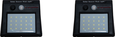 SOLAR UNIVERSE INDIA Solar Light Set(Wall Mounted Pack of 2)