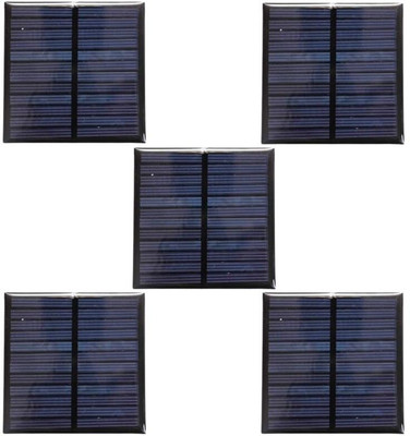 Esptronics 5 Pcs 70x70 MM Mini Solar Cell 6V-100mAh Square Shape Solar Panel for Kids Solar Panel(Pack of 5) deal from flipkart