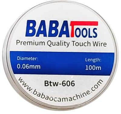 BABATOOLS btw-606 premium quality touch wire 0.06mm l100m 25 W Simple(Round Tip)