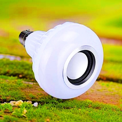 GUGGU Bluetooth Speaker Light Bulb for Music and Colorful Atmosphere Home Theater 92 12 W Bluetooth Speaker(Multicolor, 5.1 Channel)
