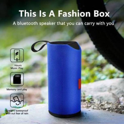 YAROH TG113_VP_38 PORTABLE BLUETOOTH SPEAKER Dynamic Thunder Sound With High Bass 10 W Bluetooth Speaker(Black, 4.1 Channel)