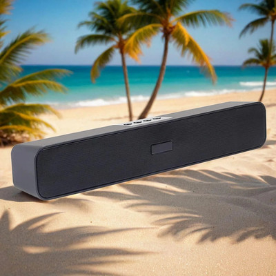 ENMORA with Alexa Assistant Smart Speaker(Black)