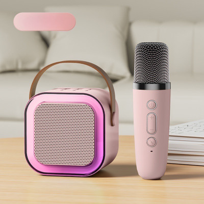 roxfire K12 Kids Adults, Mini Portable Blue-Tooth Karaoke Speaker. with Google, Alexa & Siri Assistant Smart Speaker(Multicolor)